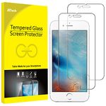 JETech Screen Protector for iPhone 6s Plus and iPhone 6 Plus Tempered Glass Film, 2-Pack