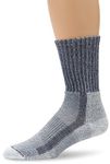 thorlos mens Lth Max Cushion Hiking Crew Socks, Navy (1 Pair), Large