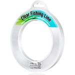 Fishing Wire, Mckanti Fishing line Clear Nylon String 1640 FT Invisible Hanging Beading Wire Strong Abrasion Resistant monofilament Fishing Line for Balloon Garland Hanging Crafts Decorations