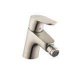 Hansgrohe 31920821 Focus E Single Hole Bidet Faucet, Brushed Nickel