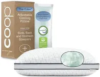 Coop Home Goods Eden Pillow King Size Bed Pillow for Sleeping - Medium Soft Memory Foam Pillows Cooling Gel - Back, Stomach and Side Sleeper Pillow - CertiPUR-US/GREENGUARD Gold