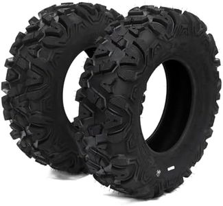 Set of 2 Garvee 25x8-12 ATV/UTV Tires 25x8x12 6PR TL All-Terrain Tires
