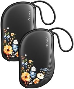 OCOOPA Rechargeable Hand Warmers 2 Pack, 0.6'' Ultra Slim, Fits in Gloves & Pockets, UL Certified, 3 Levels Heating Electric USB Hand Warmer, Gifts for Women Men Her Mum, UT5 Sway