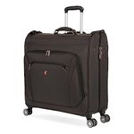 SwissGear 7895 Premium Rolling Garment Bag, Heather Grey, Carry-On Spinner Edition, 7895 Premium Rolling Garment Bag