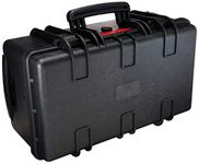 Amazon Basics Large Hard Rolling Camera Case - 22 x 14 x 9 Inches, Black