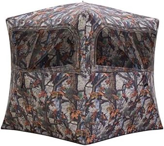 Barronett Blinds GR351BT Grounder 350 Pop up Portable Blind, Woodland Camo