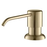 Kraus Kitchen Soap and Lotion Dispenser, Brass, Spot Free Antique Champagne Bronze