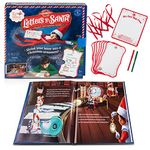 The Elf on The Shelf: Letters to Santa - Send Shrinking Christmas Lists to Santa Through Your Elf- 20 Piece Gift Set Includes Magic Xmas Paper, Mrs Claus' Press, Ribbon Sashes, Markers, and Parchment