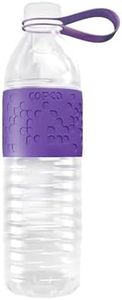 Copco Hydra Reusable Tritan Water Bottle with Spill Resistant Lid and Non-Slip Sleeve, 20-Ounce, Purple
