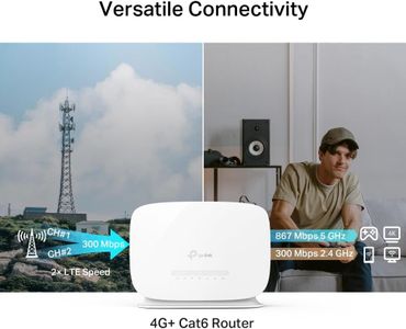 TP-Link Archer MR505 AC1200 4G+ WiFi Router – Gigabit Port, SIM Slot