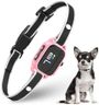 RICIVI Anti-Bark Collar for Small Dogs, No Shock Anti Barking Collars with 7 Sensitivities, 3 Adjustable Modes Beep & Vibration, IP67 Waterproof - Effective & Humane Small Dogs Bark Collar, Pink