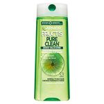 Garnier Fructis Pure Clean Zero Silicone Fortifying Shampoo for Normal to Oily Hair, with Citrus Extract, 650mL