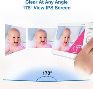 VTech 7-Inch Baby Monitor – Video, Audio, Night Vision