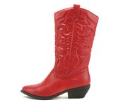 Soda Women's Western, Red, 11 Wide