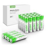 Lepro AA Batteries 24 Pack, 1.5 Volt Alkaline Double AA Battery with High Capacity, Anti-Leakage, Long Lasting Power, 2800mAh LR06 MN1500 Batteries AA for Clocks Remotes Mouse Torch