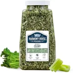 Harmony House Dehydrated Celery, Crosscut – Dried Vegetables For Cooking, Camping, Emergency Supply and More (8 oz, Jar)