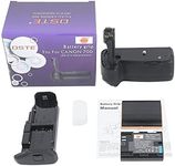 DSTE BG-E14 Vertical Battery Grip + 2pcs LP-E6 Battery Compatible with Canon EOS 70D 80D Camera