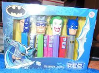 PEZ Batman Collectors Set with Batman, Joker, Riddler, and Two-Face Candy Dispensers