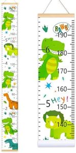 MHJY Children's Height Chart Size Chart Wooden Measuring Tape Children's Size Baby Growth Wall Ruler Nursery Decoration Hanging Wall Sticker Size 200 x 20 cm for Girls Boys