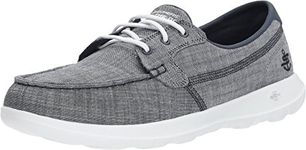 Skechers Women's 15433 Boat Shoes, Blue (Navy), 5 UK