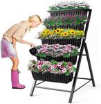 Homdox 3.74FT Vertical Garden Bed, 