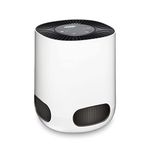 Clorox Air Purifiers for Home, True HEPA Filter, Small Rooms Up to 200 Sq Ft, Removes 99.9% of Mold, Viruses, Wildfire Smoke, Allergens, Whisper Quiet, White, 11020