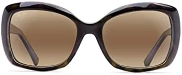 Maui Jim Sunglasses | Orchid H735-10p, Tortoise With Peacock, With Patented Polarizedplus2 Lens Technology