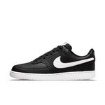 Nike Court Vision Low Better men Basketball Shoe, Nero Bianco, 9 UK (44 EU)