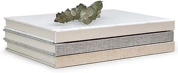 Decorative Book Set | Large Linen C