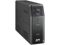 APC by Schneider Electric UPS, 1500VA Sine Wave UPS Battery Backup & Surge Protector, BR1500MS2 Backup Battery with AVR, (2) USB Charger Ports, Back-UPS Pro Uninterruptible Power Supply