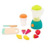 B. toys – Smoothie Play Set – Toy Blender & Play Kitchen Accessories – Play Food, Cup, Cutting Board, Knife – Role-Play Toys for Kids – 3 Years + – Mini Chef - Fruity Smoothie Playset