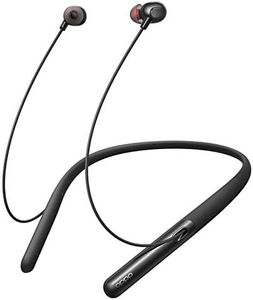 OPPO ANC Enco Q1 - Auriculares Bluetooth 5.0 In-Ear Sport inalámbricos – Auriculares estéreo para Correr, Entrenamiento, Gimnasio, cancelación de Ruido Negro