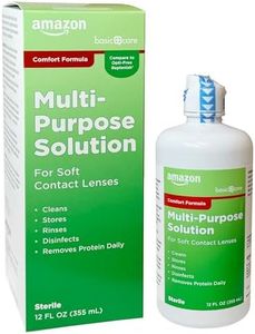 Amazon Basic Care Multi-Purpose Contacts Solution - Comfort Formula, 12 fl oz (Pack of 1)