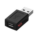 REDWIND 5 pin Coupler Micro USB Female to USB 2.0 Male Aadhar Connector Adapter Converter for EKYC Fingerprint KYC Charge Sync OTG Morpho 1300 E2, E3/Mantra MFS100/Startek FM 220/Cogent/Secugen