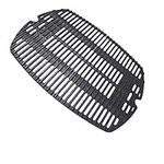 Uniflasy 7645 Cast Iron Cooking Grates for Weber Q200, Q220, Q2000, Q2400 Series Gas Grills, for Weber 396000, 396001 Grill Parts Grill Grates Replacement for Weber 7645 65811 69935, 2 Pack