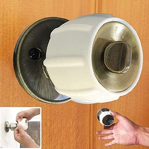 Enjoy Cover - Silicone Door knob Grips Nonslip Arthritis & Senior Living Aids Fits All Door Knob Universal Size 4 Pack