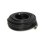 VGA to VGA Cable with Ferrite Cores 75 Feet (22.9 Meters) HD15 Male to Male SVGA Monitor Cable 75ft (22.9M)