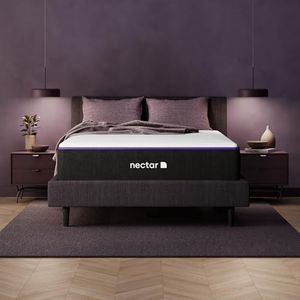 Nectar Premier Hybrid King Mattress 28 cm - Medium-Firm Memory Foam - Deep & Micro Spring Layers - Heat-Wicking Cooling Cover - 365 Night Trial - Forever Warranty
