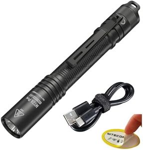 Nitecore MT2A Pro EDC Flashlight, 1000 Lumen, USB-C Rechargeable, 2X AA Battery Compatible Slim Penlight, Including NitecoreS Sticker