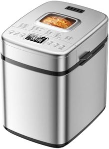 OSIPOTO 2LB Bread Maker, 19 in 1 Automatic Stainless Steel Bread Machine