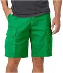 Cargo Shorts for Men 5 Inch Inseam Lightweight Quick Dry Casual Work Summer Outdoor Hiking Golf Active Wear Multi Pocket 01# Green Small