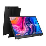 ASUS ProArt Display 14” 1080P Portable Touchscreen Monitor (PA148CTV) - Full HD, IPS, 100% sRGB/Rec.709 Calman Verified, USB-C Power Delivery, Micro HDMI, Tripod Socket