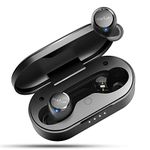 EarFun® Free 1S Wireless Earbuds, 4 Mics ENC Bluetooth Earbuds for Clear Call, 7mm Composite Drivers, Powerful Sound, App for Custom EQ, Sweatshield™ IPX7 Waterproof, Wireless Charging, Game Mode, 30H