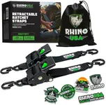 Rhino USA Retractable Ratchet Tie D