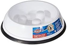 Trixie Slow Feed Plastic Dog Bowl 0.45 Liter (Pack of 1)