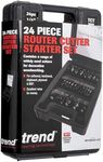 Trend 24 piece router cutter set - 1/4in shank SET/SS24X1/4TC (Package may vary)