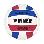 Mega Sport Winner Water Polo Ball. Red-White-Blue design. Size 5