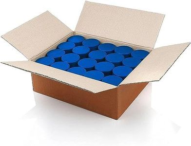 TronX Ice Hockey Pucks Bulk - 50 Mite Junior Blue Ice Hockey Pucks per Case - 4 oz. Official