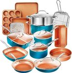 Gotham Steel 20 Piece Copper Pots a