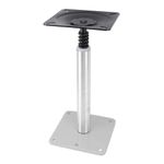 Bewinner Boat Seat Pedestal, Adjustable Boat Seat Pedestal and Bases with Swivel, Aluminum Alloy Anti Slip Heavy Duty Boat Seat Base for Boat Seats Captain Chair Fishing Seats